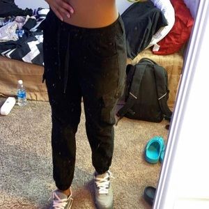 xs black cargo pants